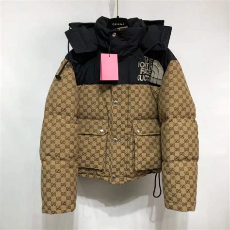 gucci north face jacket real vs fake|north face and gucci collection.